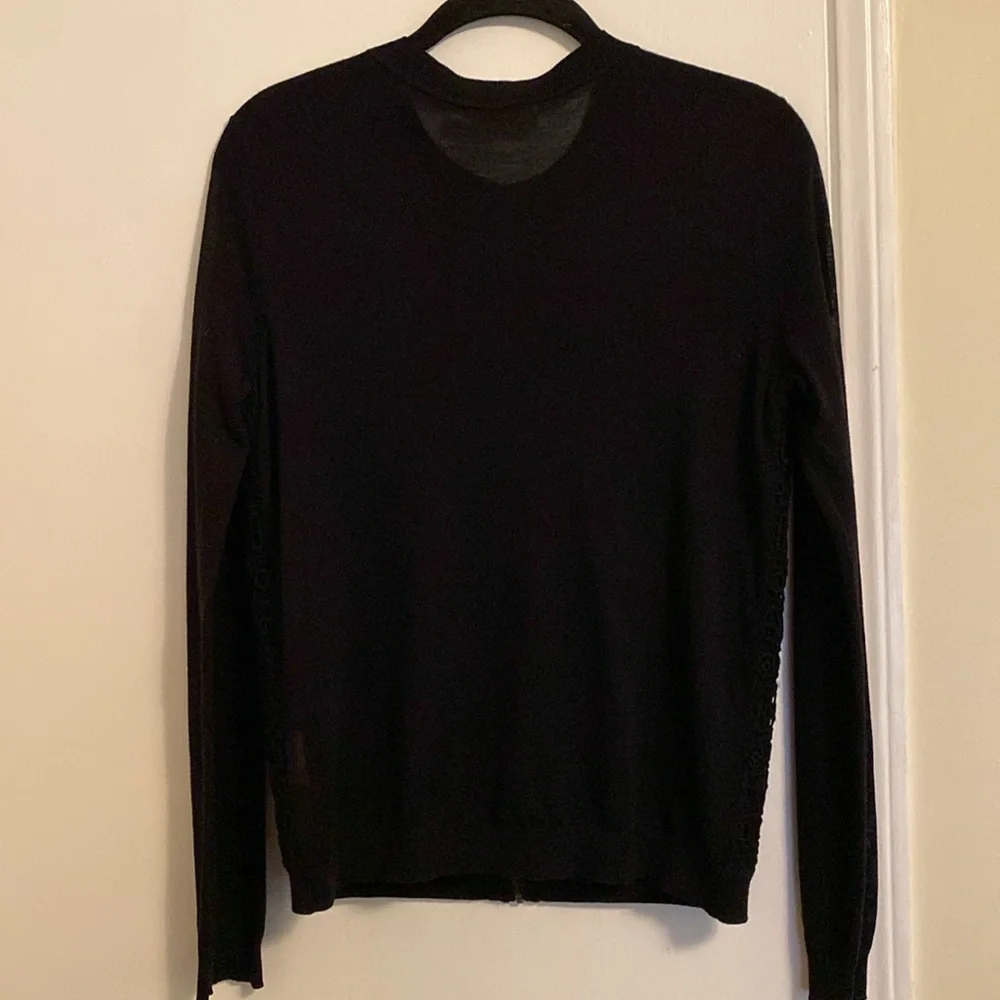 Tory Burch wool zipper cardigan
